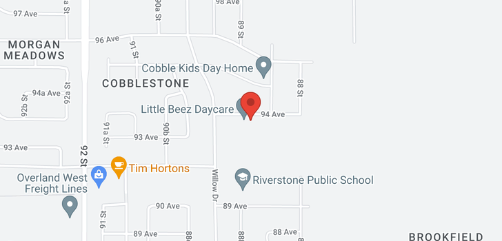 map of 8925  94 Avenue